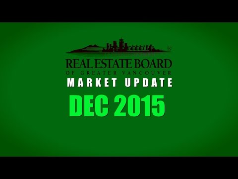 December 2015 Year in Review Housing Market Update - Real Estate Board of Greater Vancouver