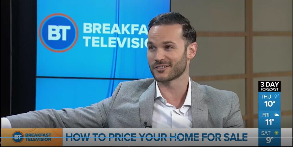 Realtor Leo Wilk on Breakfast television